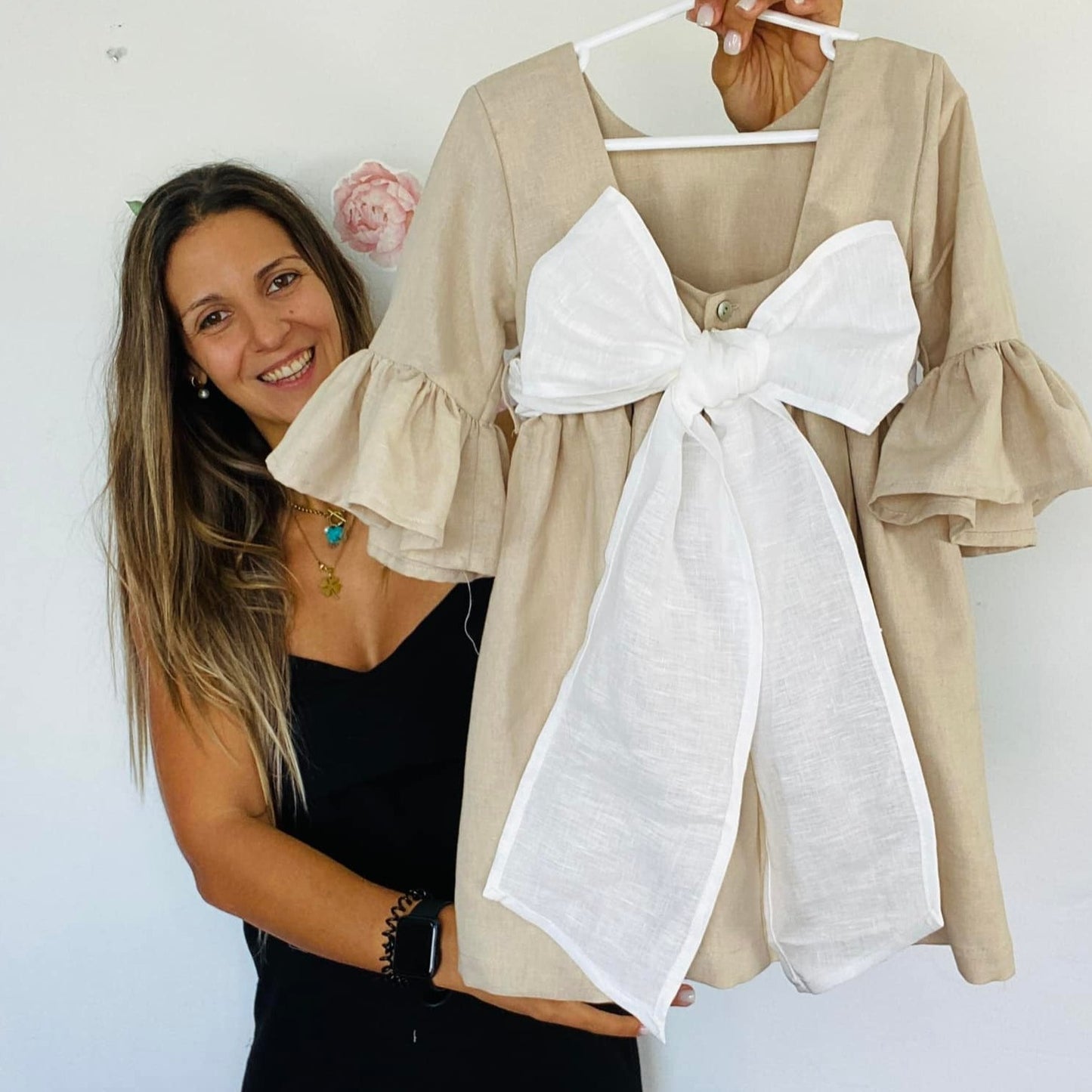 Vestido Adelina em linho